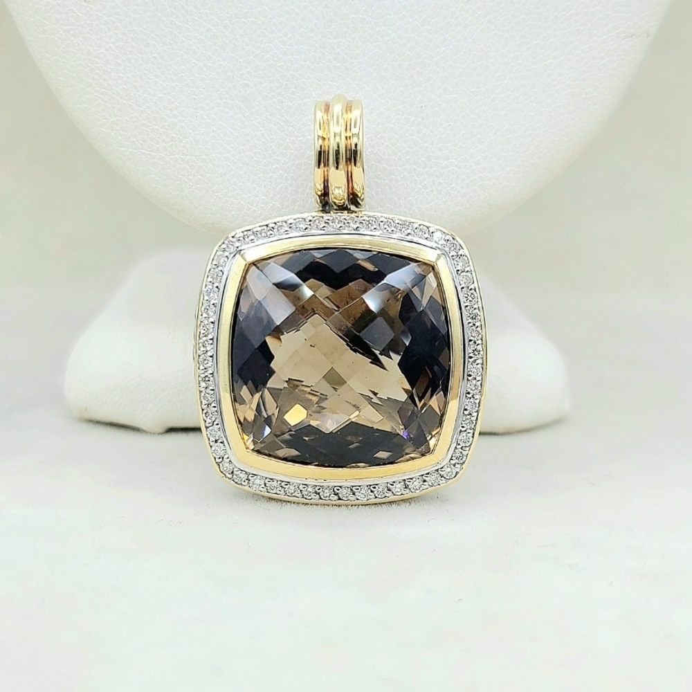 Elegant Gold and Silver Pendant